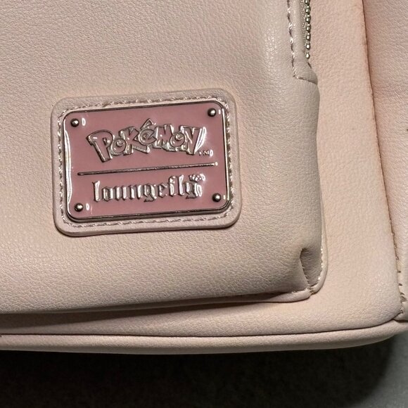 Pokemon Loungefly Jigglypuff Mini Backpack Cosplay Faux Leather RARE - Picture 2 of 11